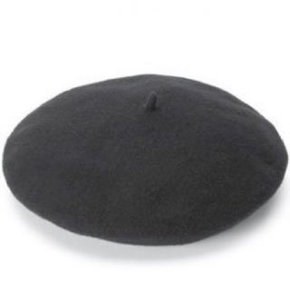 Scala Black Wool Beret By Dorfmann Pacific Clothing