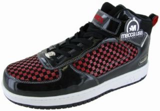 Mecca Men Kyle Sneaker Shoes, Black/Red, US 12 Shoes