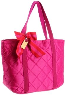  Tommy Hilfiger Novelty Nylon Tote,Bright Berry,One Size Shoes
