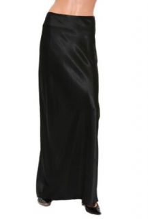 Womens Vince Satin Maxi Skirt in Black Size 4 Clothing