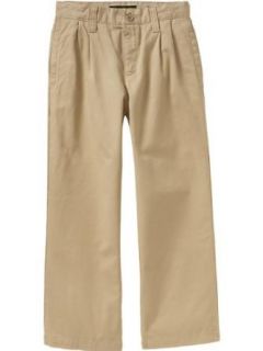 Old Navy Boys Pleated Twill Pants Clothing