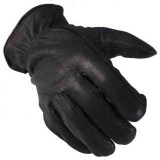 Top Grain Deerskin Glove, w/ Thinsulate Lining (BLACK