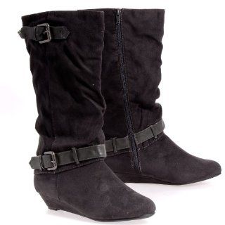 Tamara 10 Dress Boot Shoes Grey Junior Low Womens Size 9 Shoes