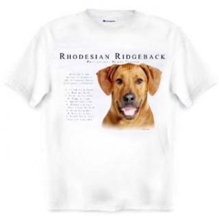 Rhodesian Ridgeback Human Trainer Adult T Shirt Clothing
