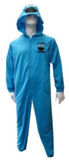 Sesame Street Cookie Monster Onesie Union Suit Pajamas