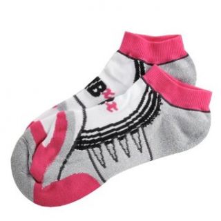 New Balance Womens NBx LC1 Womens Sock, Grey/Pink