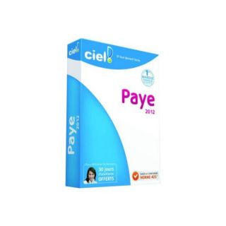 Logiciel PC CIEL Paye 2012 (  20 salariés)   Achat / Vente LOGICIEL