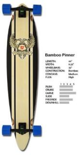 Landyachtz Bamboo Pinner Longboard Complete Sports