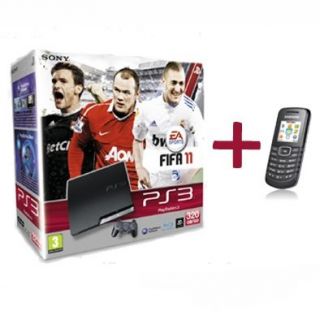 PS3 Slim 320 Go Fifa 2011 + SAMSUNG SGH E1080 Noir   Achat / Vente