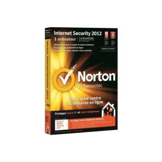 / Vente ANTIVIRUS Symantec Norton IS 2012 Soldes