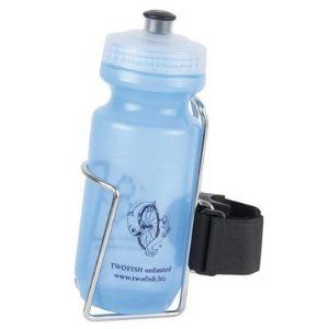 Two Fish Quick Cage Stainless Steel Bicycle Water Bottle