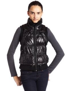 Calvin Klein Performance Womens Puffer Vest,Black,X Large