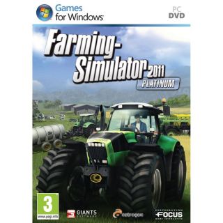 2011 PLATINUM / Jeu PC   Achat / Vente PC FARMING SIMULATOR 2011