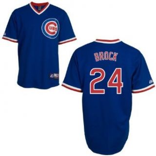 Lou Brock Chicago Cubs Cooperstown Replica Jersey by