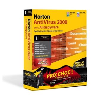 2009   Achat / Vente ANTIVIRUS Symantec Norton Antivirus 2009