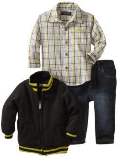 Kenneth Cole Baby boys Infant Jacket with Shirt and Jean