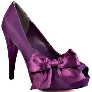 Paris Hilton Destiny   Purple Satin Paris Hilton Shoes