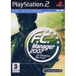 FC MANAGER 2007 / PS2   Achat / Vente PLAYSTATION 2 FC MANAGER 2007