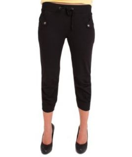 Romeo & Juliet Couture Comfortable Cropped Cargo Pants in
