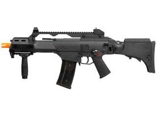 H&K G36CV AEG Airsoft Rifle, Black airsoft gun Sports