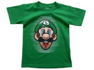 Super Mario Bros Luigi Boys Childrens T Shirt Clothing