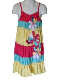 Beetlejuice Girls Tiered Sundress Dress (6X) Clothing