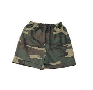 Woodland Camouflage Infant Shorts 66023 Size 3T Clothing
