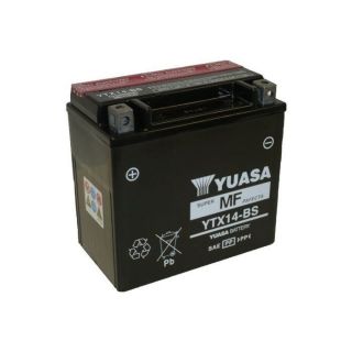 Batterie moto Yuasa YTX14BS   Achat / Vente BATTERIE VÉHICULE