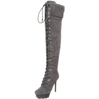 Rock & Republic Womens Blaine Boots,Grey,35 EU Shoes