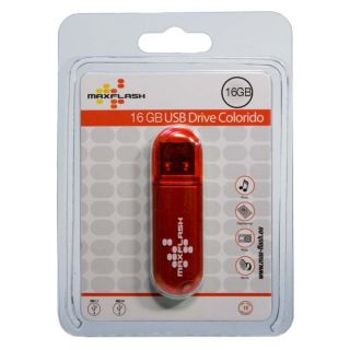 16 Go MAXFLASH USB Drive Colorido red Retail   USB Stick MAXFLASH USB