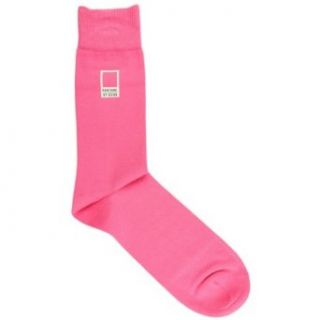 Pink Mens Cotton Socks by Pantone Clothing
