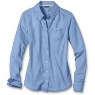 Eddie Bauer Classic Oxford Shirt, Blue M Regular Clothing