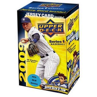 2009 Upper Deck Series 1 Baseball Trading Card Blaster Boxes (Set of 5