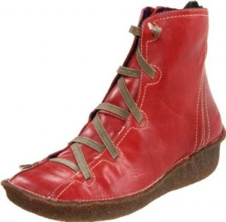 Groundhog Womens Hog 52 A Boot,Ruby Red Leather,38 EU/7 M US Shoes