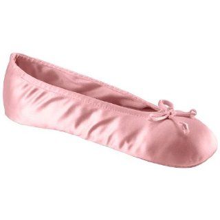 Isotoner Satin Ballerina Slippers Shoes