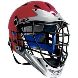 Cascade CPX Lacrosse Helmet (Custom Colors)   Black/Silver