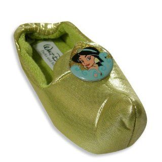 Princess   Toddler Girls Jasmine Slipper, Gold 19368 M7 8 Shoes