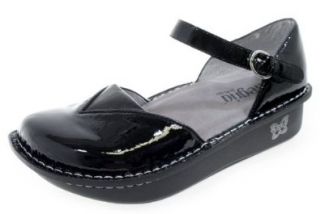 Alegria Womens Madrid Black Patent EUR 40 Shoes