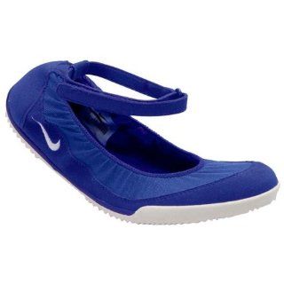 Nike Womens Tenkay Flat (6.5, Blue) Shoes