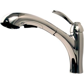 Price Pfister Clairmont Single Handle Pull out Chrome Kitchen Faucet