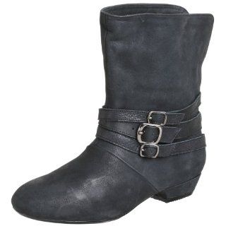 Laura Brandon Womens Gaspar Ankle Boot,Black,6.5 M Shoes