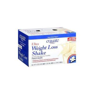 Ultra Weight Loss 6 ounce French Vanilla 11 ounce Shakes (Pack of 2