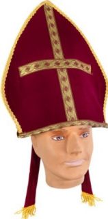 Adult Bishop Costume Hat Clothing