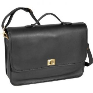 Royce Leather Executive Briefcase (Black) Clothing