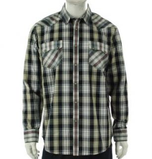 American Rag Long Sleeve Plaid Shirt Seneca Rock XL