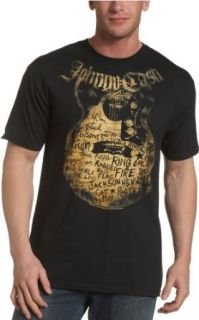Zion Rootswear Mens Johnny Cash Songs T Shirt Clothing