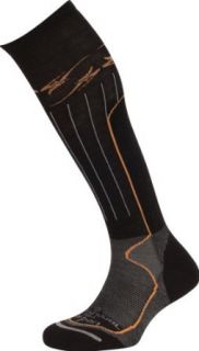 Lorpen Snowboard Merino Wool Socks,Black,Large Clothing