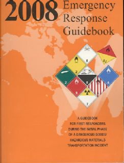 Emergency Response Guidebook 2008 (Paperback)