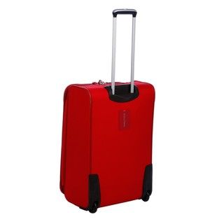 Nautica Steward Red / Grey 4 piece Luggage Set