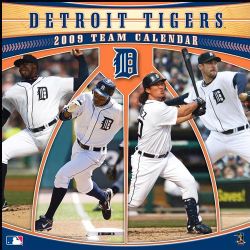 MLB Detroit Tigers 2009 Calendar (Paperback)